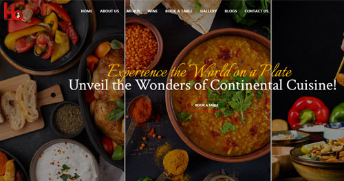Headquarters PNG — restaurant website with online food ordering and table booking in Papua New Guinea