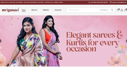 Mriganavi — premier homegrown brand specialising in clothing for women